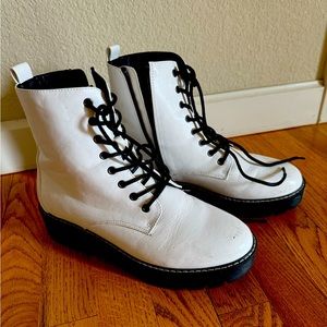 Women’s Altar’d State white boots